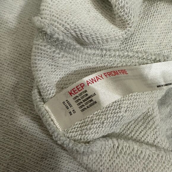 FREE PEOPLE Split Second Sweatshirt Colorblock 1/2 Zip Pullover Cropped - Picture 11 of 12